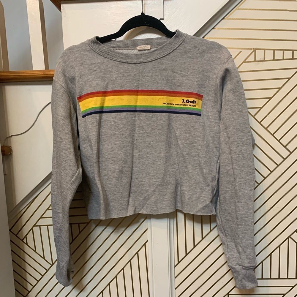 John Galt / Brandy Melville Rainbow Pullover